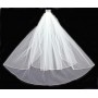 Veil - Plain Tulle - Double Layer - 47" - VL-8900-47